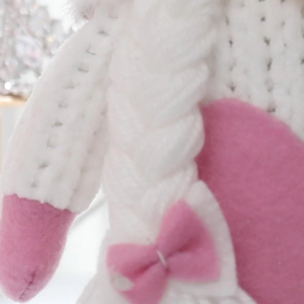 1Pc Valentines Gnomes Plush Decorations - Valentines Day Mrs Handmade Swedish Tomte Decor - Valentines Home Table Elf Gnomes Decor Ornaments Gift