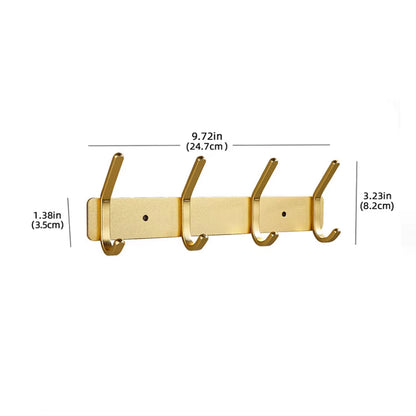 Luxehook™ Rose Gold Wall Hooks – Sleek Storage, Effortless Style